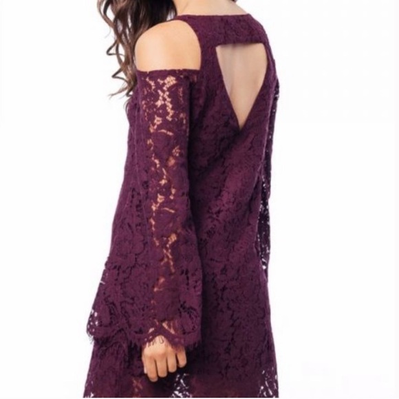 Chaser, Floral Lace Mini Dress, Size S - Picture 7 of 16